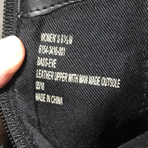 Bass suede fringed leather booties - Picture 7 of 7